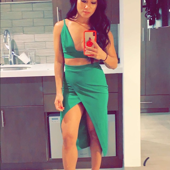 Green Matching set - Picture 2 of 2